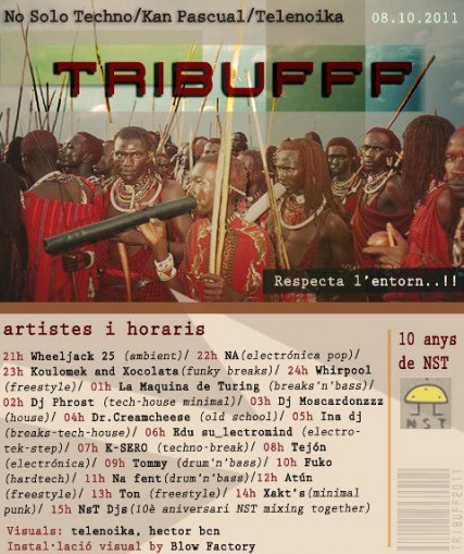 Tribufff Flyer